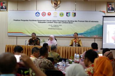 Kolaborasi SEAMEO RECFON, Pemda dan Akademisi Perkuat Program Perbaikan Gizi di Kab. Lombok Timur